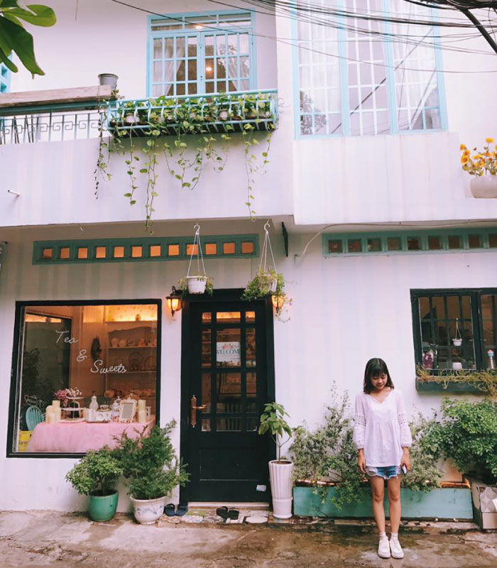 Quán cafe Maguriette Sài Gòn - quán cafe trong hẻm thành công